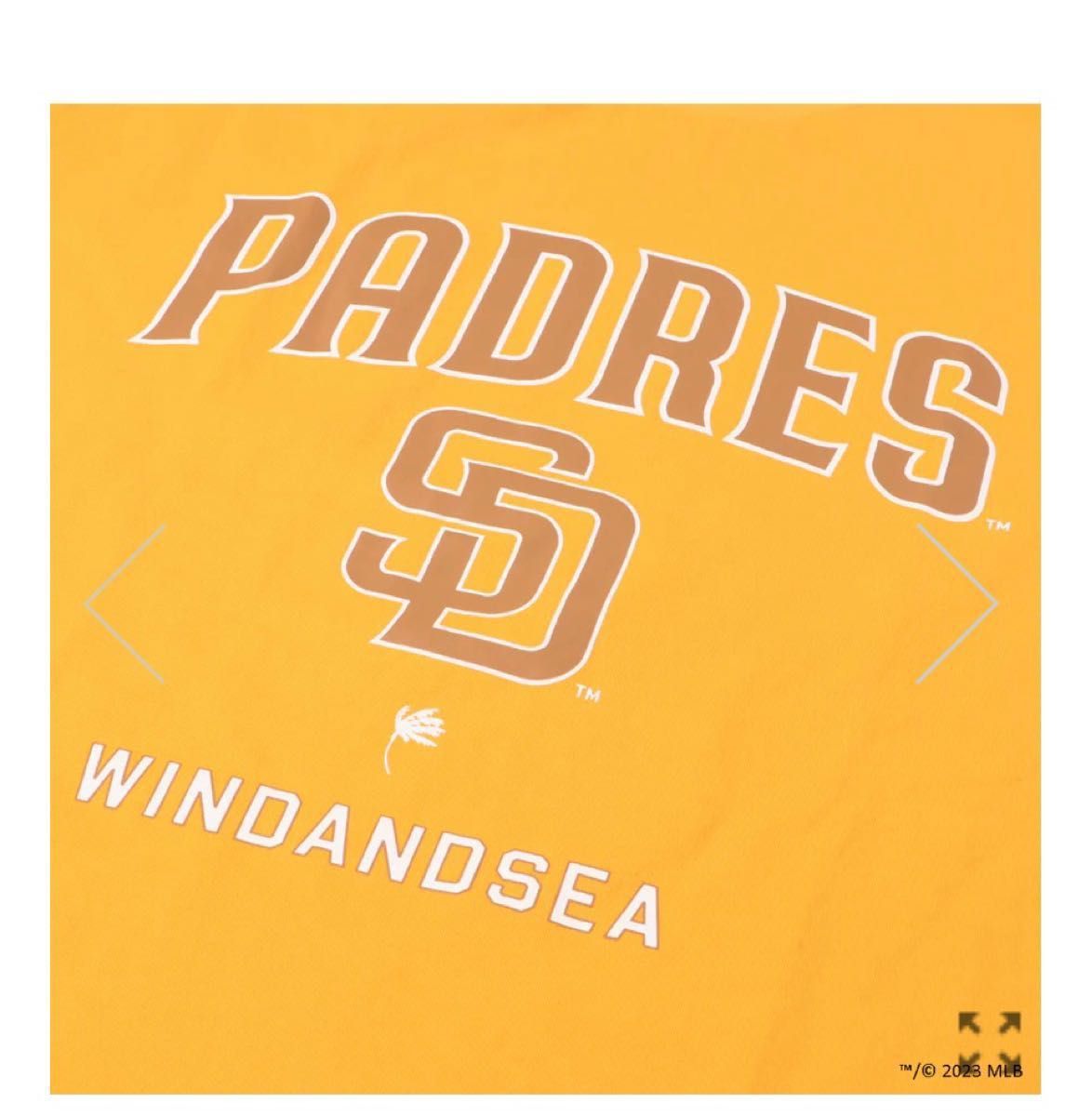 2022SUMMER/AUTUMN新作 WIND AND SEA x MLB San Diego Padres L/S T