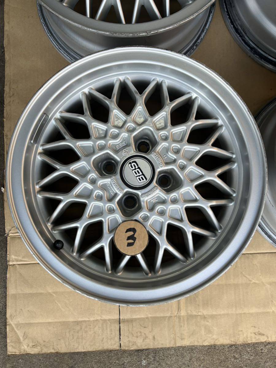 BBS 375 VW フォルクスワーゲン 純正OP 15インチ 15×6J +35 PCD100 4H
