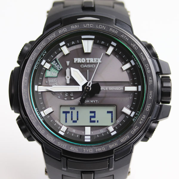 春早割 PRO プロトレック カシオ CASIO TREK 中古 メンズ PRW-S6100Y