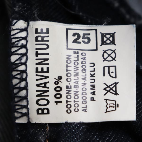BONAVENTURE ボナベンチャー ブーツカットジーンズ デニムパンツ ブルー 11494 25 レディース 中古_画像8