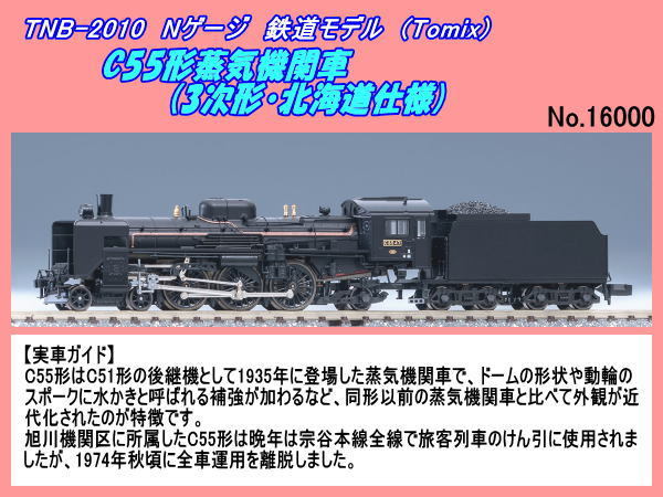 ☆日本の職人技☆ TNB-2010 (N) C-11 蒸気機関車 （Kato） 蒸気機関車