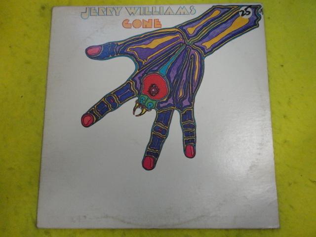 Jerry Williams - Gone オリジナル原盤 US LP 名盤 ROCK Warner Bros. Records BSK 3291 視聴_画像1