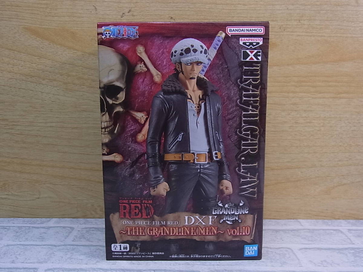 ◎Va/020●【未開封品】バンプレスト BANPRESTO☆ワンピース ONE PIECE☆トラファルガー・ロー☆DXF -THE GRANDLINE MEN- FILM RED vol.10_画像1