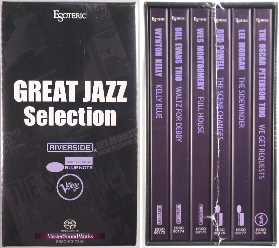 未開封 6 Hybrid SACD) 『GREAT JAZZ Selection』 国内盤 ESSO-90173/8