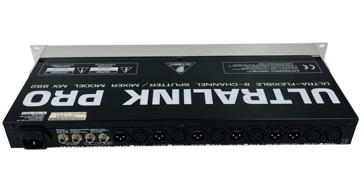 BEHRINGER ベリンガー ULTRALINK PRO ウルトラリンクプロ 8ch BEHRINGER ベリンガー ULTRALINK PRO ウルトラリンクプロ 8ch