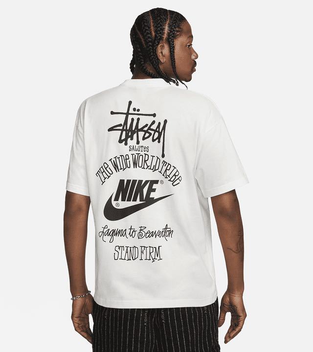 NIKE x STUSSY ナイキ ステューシー THE WIDE WORLD TRIBE T-SHIRT