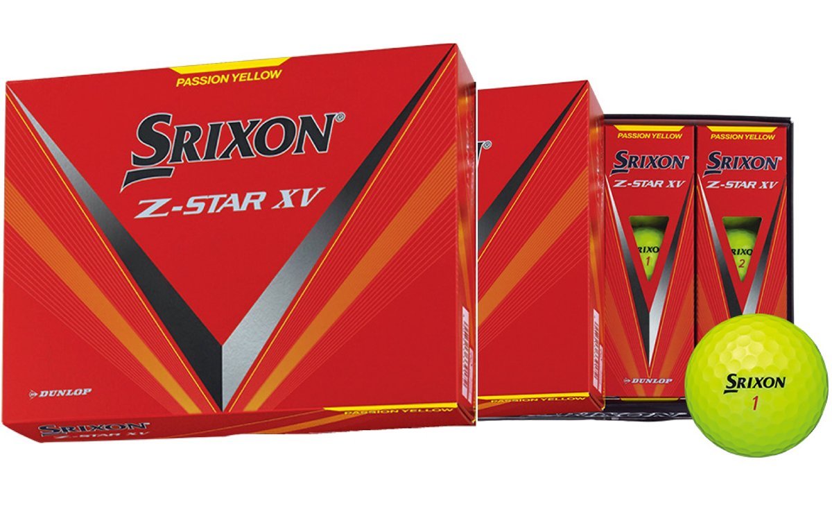 ★新品★2023年モデル★スリクソン★SRIXON Z STAR XV ゴルフボール★プレミアムパッションイエロー★２ダース★日本正規品★_画像1