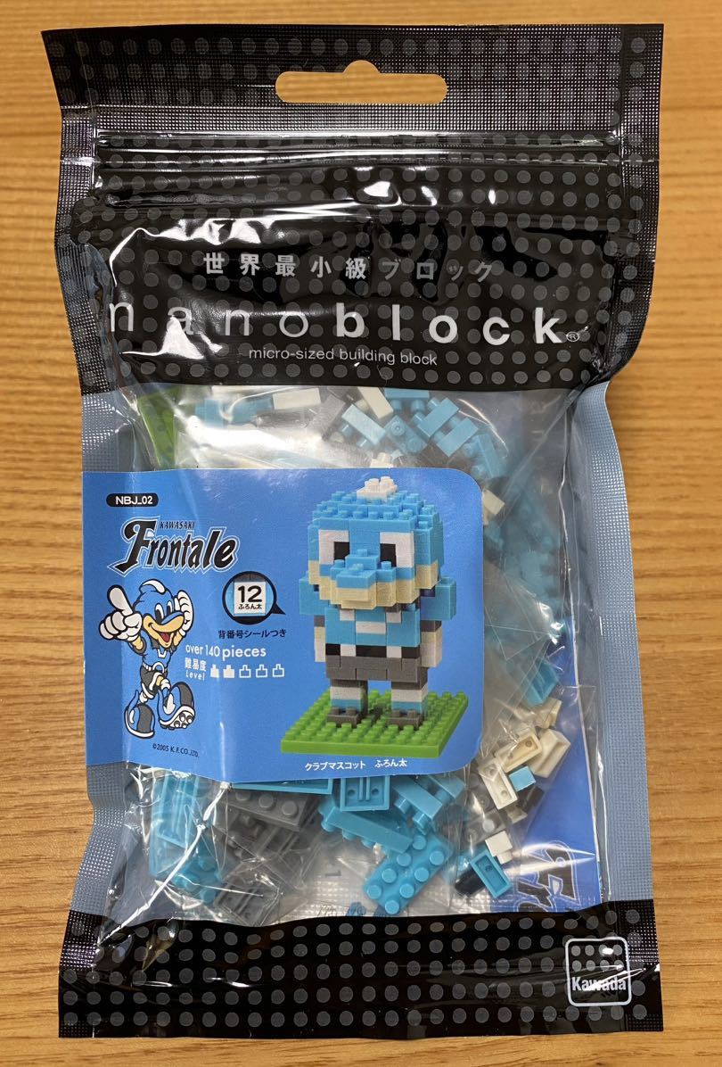 ナノブロック レゴ 川崎フロンターレ ふろん太 未使用品 ダイヤブロックnanoblock_画像1