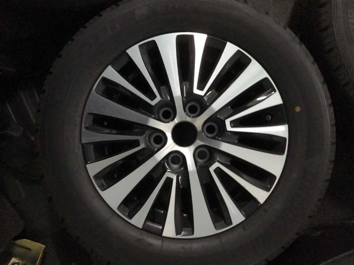 グランエース純正アルミ 4本 BRIDGESTONE ECOPIA 235 60r17 バリ山