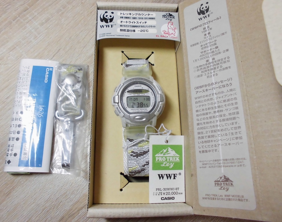 注目の福袋! PRL-30WWJ-8T プロトレックレイ カシオ 未使用展示 温度