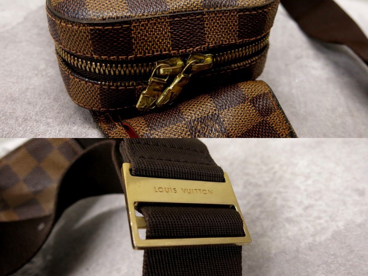 LOUIS VUITTON ルイヴィトン ジェロニモス ダミエ(初期モデル