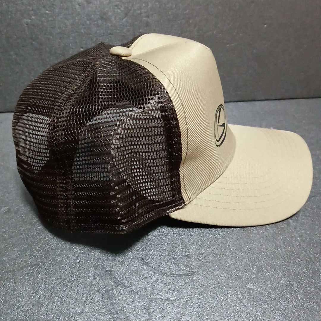 * Kubota [Kubota mesh cap ] print hat light brown group 