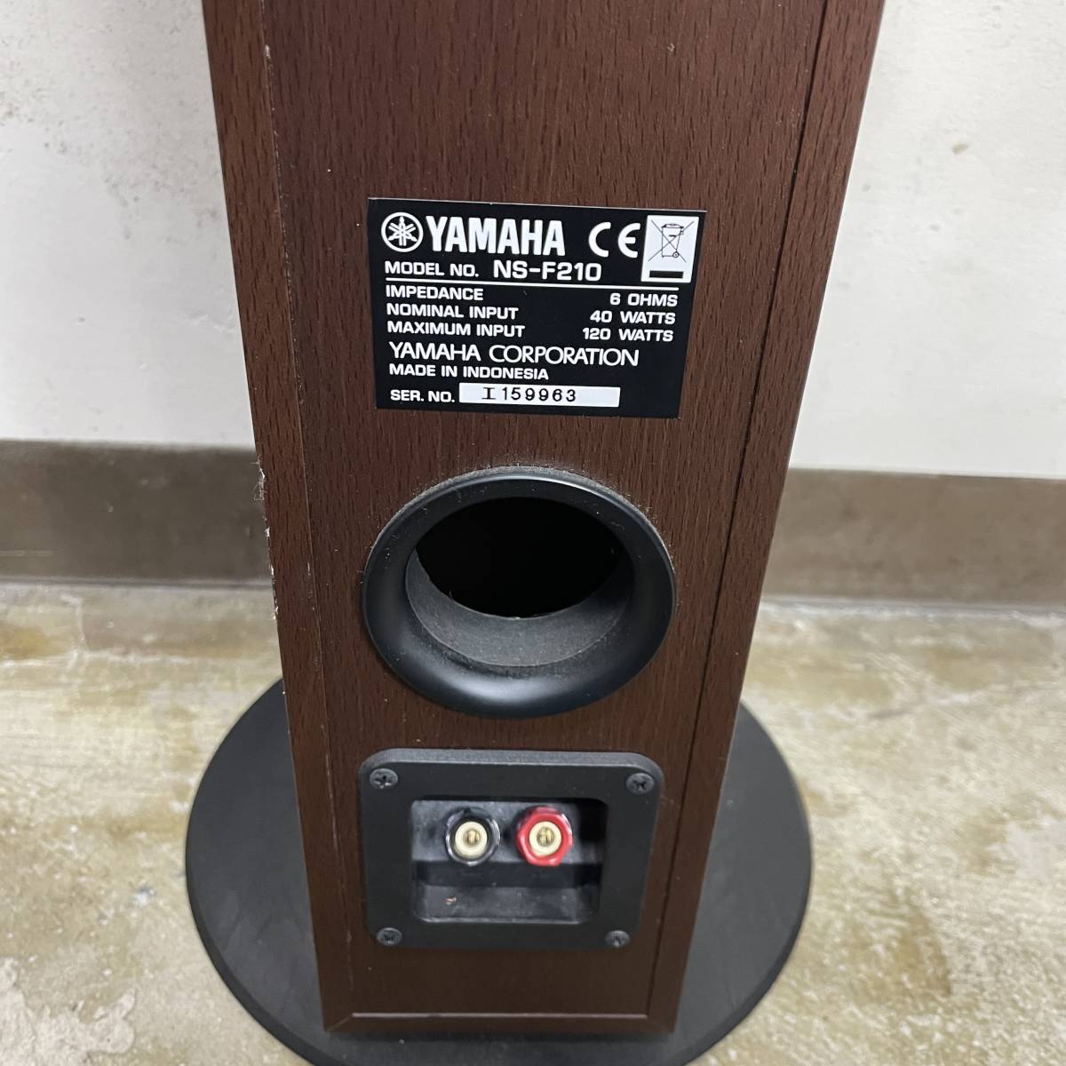 YAMAHA  YAMAHA   акустическая система   ... динамик   коричневый   комплект   NS-C210 NS-F210（ контрольный ID：45）