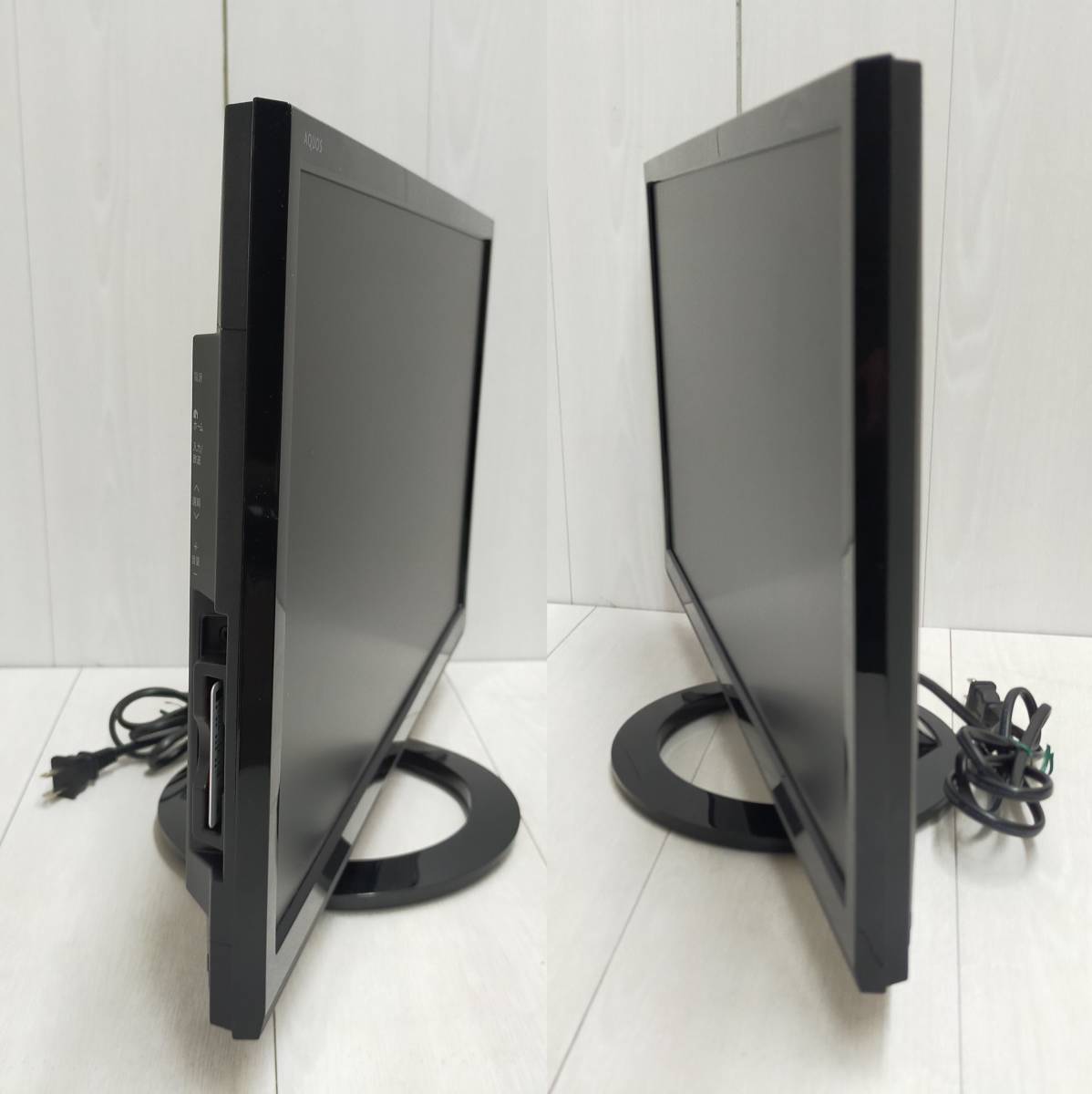 美品 SHARP シャープ LC-22K40 B AQUOS アクオス 22 V型 地上 BS 美品 SHARP シャープ LC-22K40 B AQUOS アクオス 22 V型 地上 BS