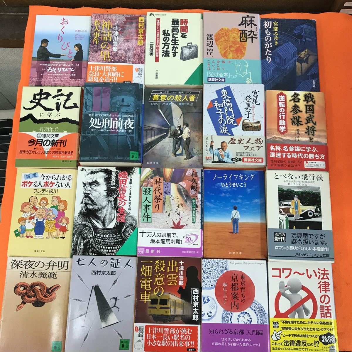 E30-003【3文庫本大量まとめ 】百瀬しのぶ 西村京太郎 川上健一 他、100サイズ ※同梱不可※_画像1