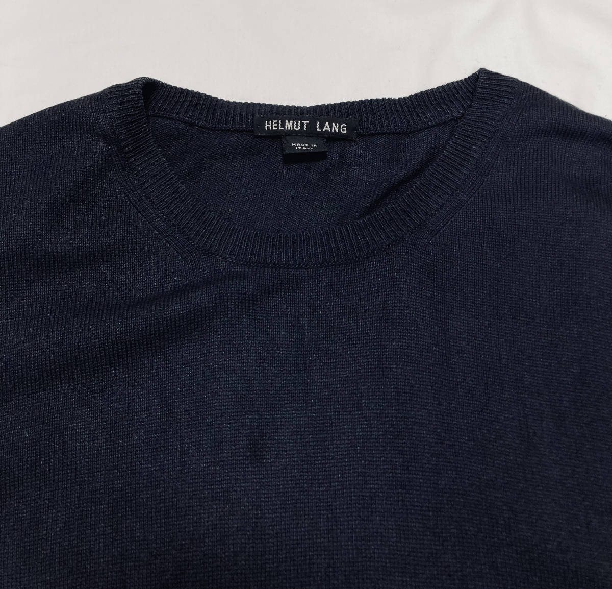 HELMUT LANG sweater / Helmut Lang the first period collection person himself period / silk cotton / rare archive / knitted tops M