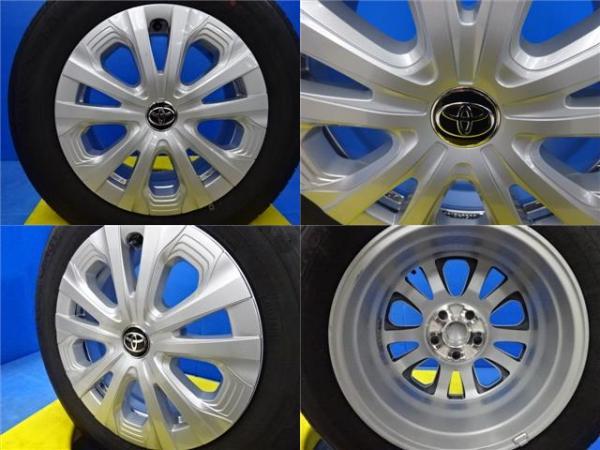 【新車外し4本セット】トヨタ 50プリウス純正 15x6.5J+40 5H100 + トーヨータイヤ ナノエナジー J64 195/65R15_画像7