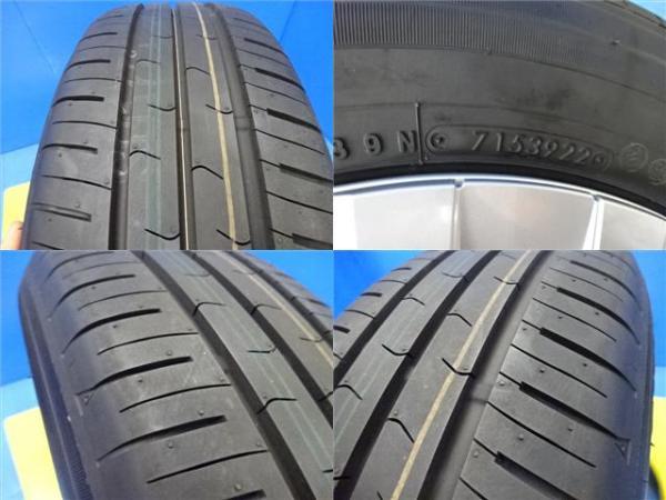 【新車外し4本セット】トヨタ 50プリウス純正 15x6.5J+40 5H100 + トーヨータイヤ ナノエナジー J64 195/65R15_画像6