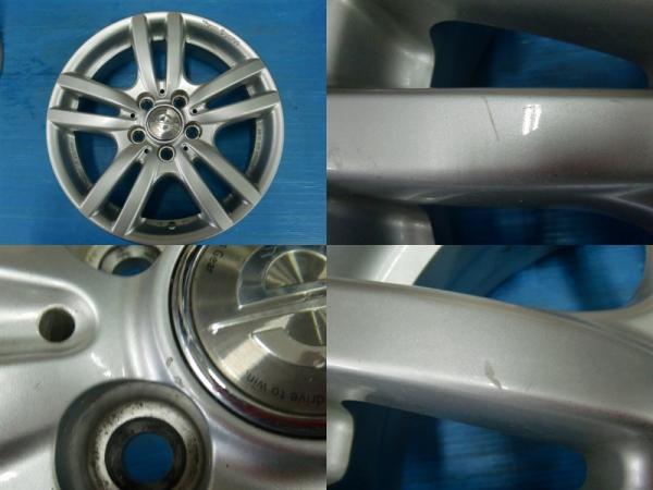 ★平店★中古ホイール４本セット TOPY TEAM SPARCO LEGGERO 15X6.0J 40 球面座仕様 アウディ フォルクスワーゲン用_画像7