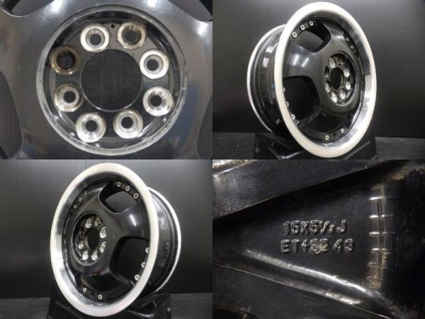 アクア キューブ 等に 送料無料 22年製 TOYO ガリット GIZ 175/65R15 84Q & ACS LEASING ディッシュ 5.5J-15 +43 100・110 8H 白河IN_画像10