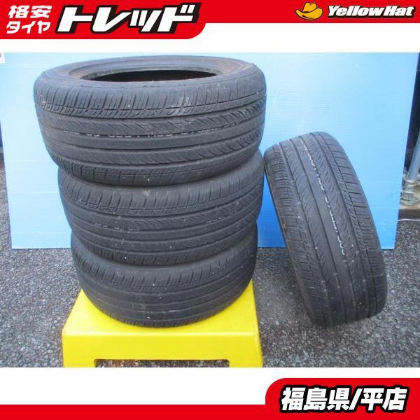 ●★平店★ ● 中古 溝あり！KENDA KR32 Kuavela SL 225/55R16 サマータイヤ4本セット！160系アリスト 30系ソアラなど 履きつぶしに！_画像1