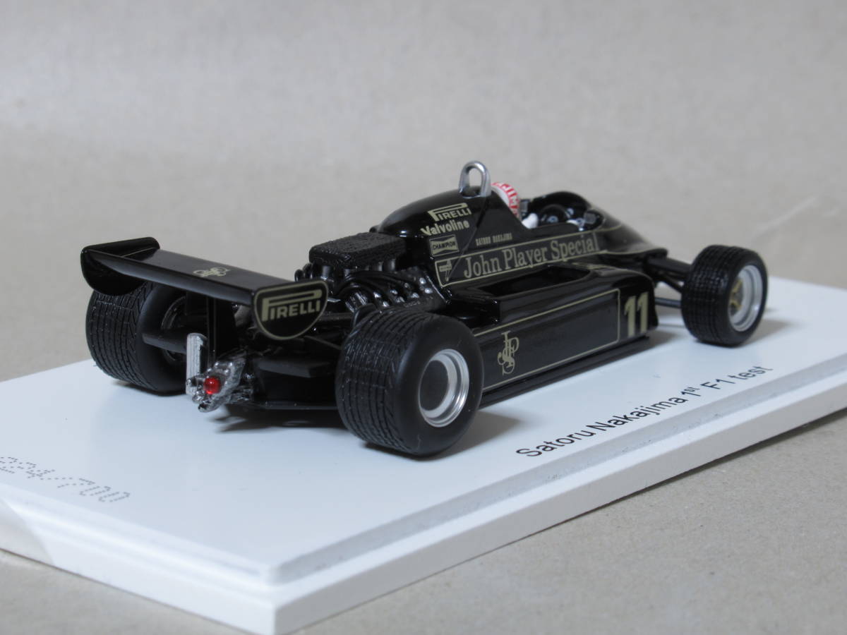 日本限定 1 43 ロータスフォード 91 中嶋悟 F1 ファーストテスト 1982