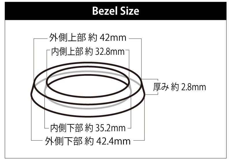 UBLOT ウブロ ビッグバン 44mm 用 ダイヤ ベゼル ゴールド パケットダイヤ 時計 腕時計 パーツ