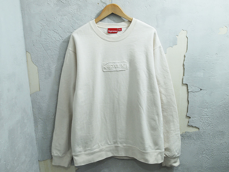 Supreme カットアウト ボックスロゴ スウェット noonaesthetics.com