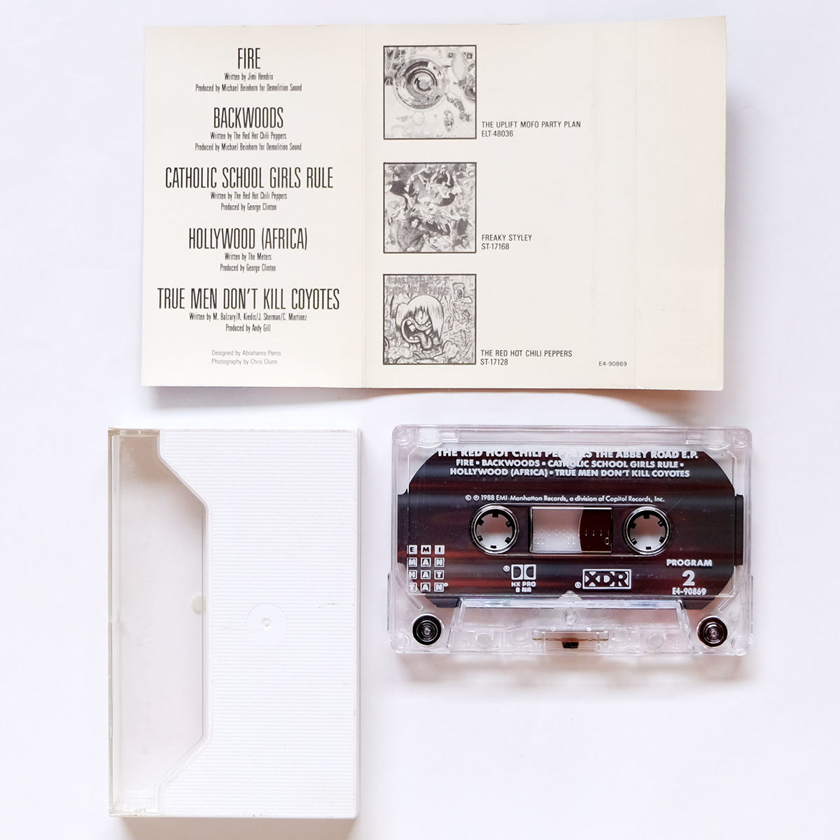 { height sound quality XDR specification / dolby HX PRO/US version cassette tape }Red Hot Chili Peppers*The Abbey Road E.P.* red hot Chile pepper z/RHCP