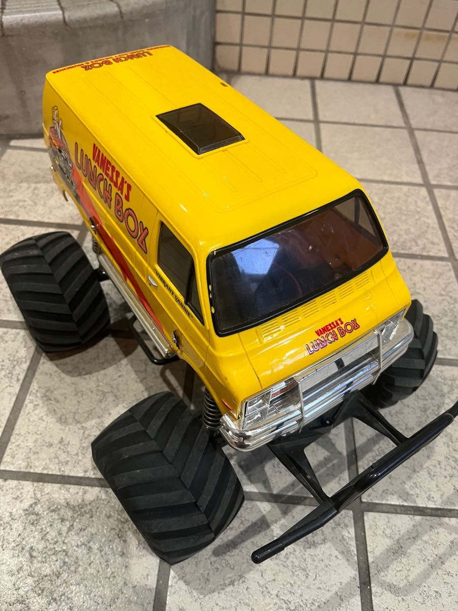 新品未開封タミヤ1/12 XB 電動RC完成セット ランチボックスイエローと