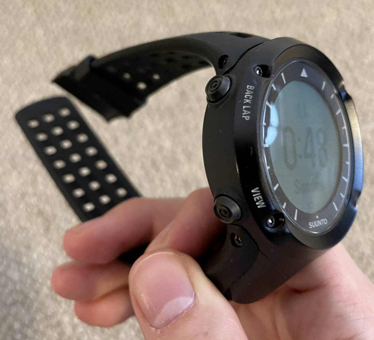 SUUNTO AMBIT スント アンビット 腕時計 クロノグラフ 高度計 気圧／温度計 3Dコンパス GPS 防水 フィンランド製_画像3