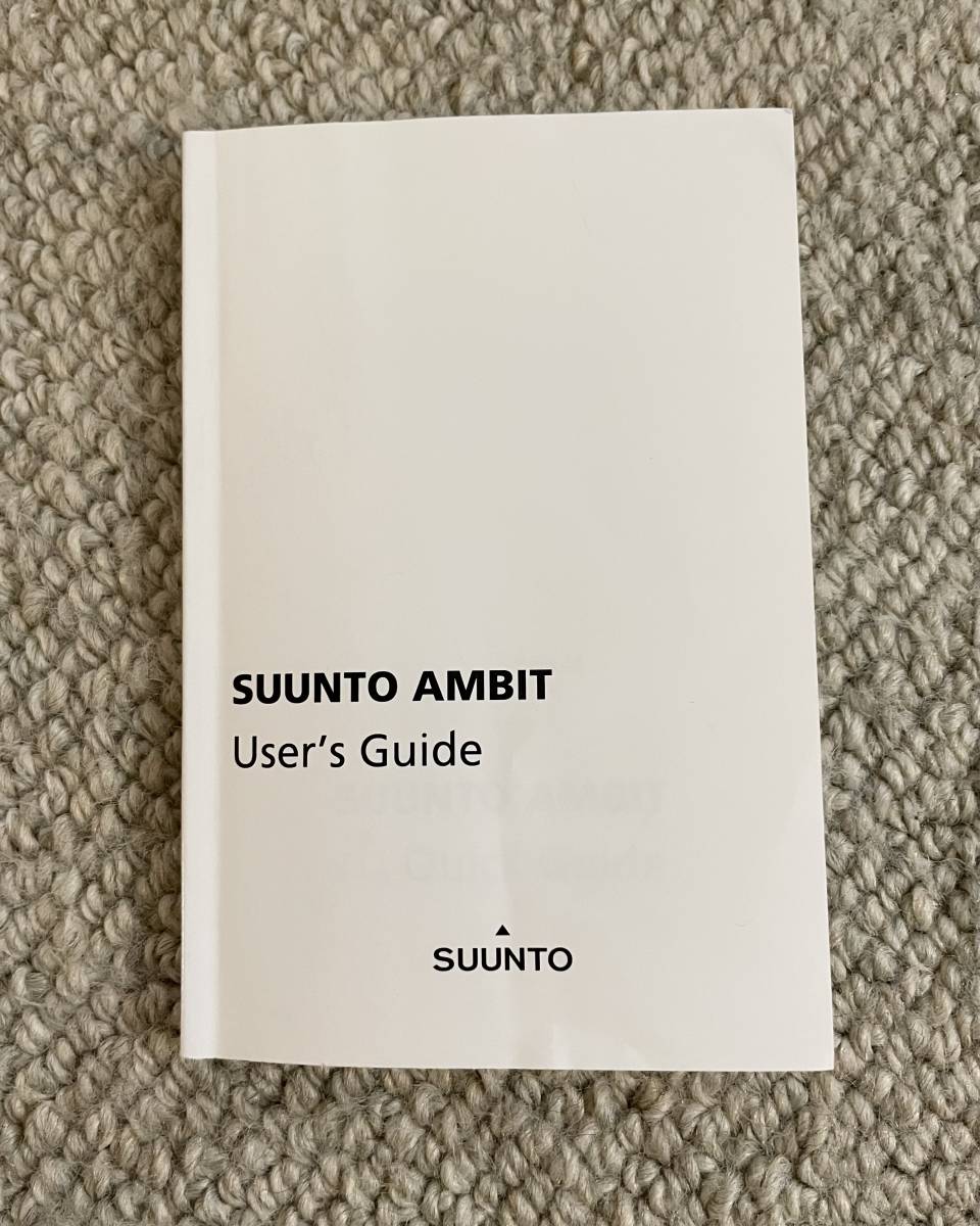 SUUNTO AMBIT スント アンビット 腕時計 クロノグラフ 高度計 気圧／温度計 3Dコンパス GPS 防水 フィンランド製_画像7