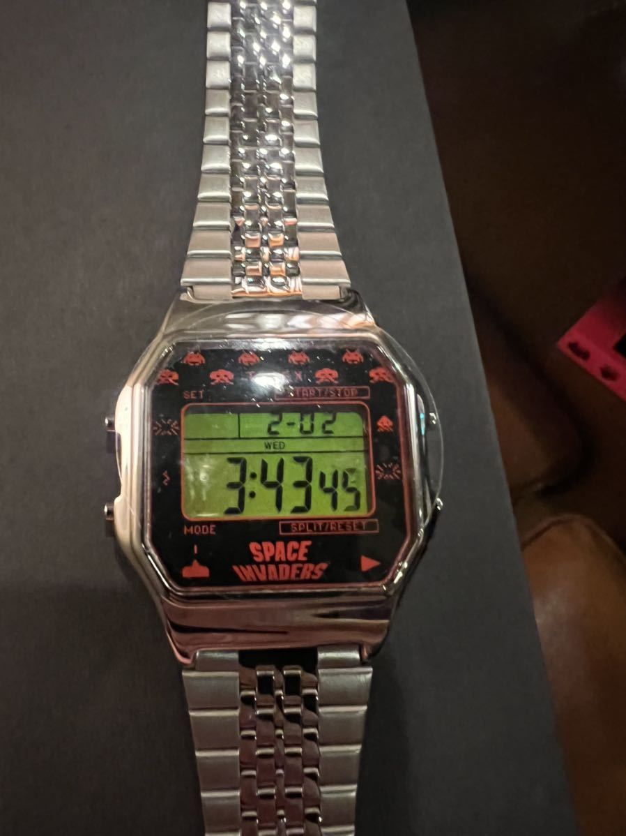 新品未使用 Timex T80 x SPACE INVADERS コラボ ダブルネーム 腕時計 T80_画像9