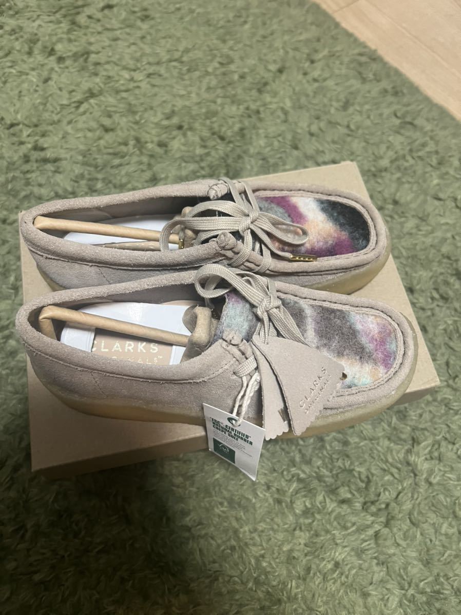 新品 クラークス ワラビー Wallabee Cup スエード ブーツ UK4 23 5cm