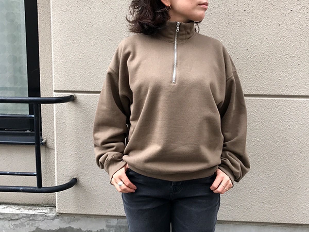 人気定番低価 COMOLI - AURALEE プルオーバーパーカー ミントグリーン