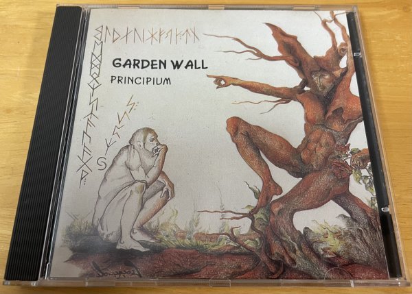 ◎GARDEN WALL / Principium ( Progressive Metal ) ※ ドイツ盤 CD【 WMMS WMMS 026 】1993年発売 / ジャケに難あり_画像1