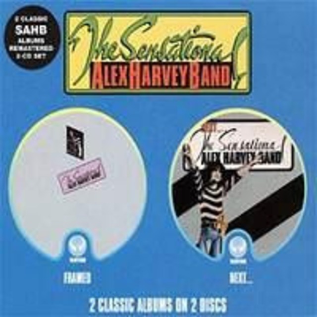 ＊中古CD THE SENSATIONAL ALEX HARVEY BAND 英国ハードロック 72年1st+73年年2nd 2in1作品リマスター仕様 Mercury Recordsリリース_画像1