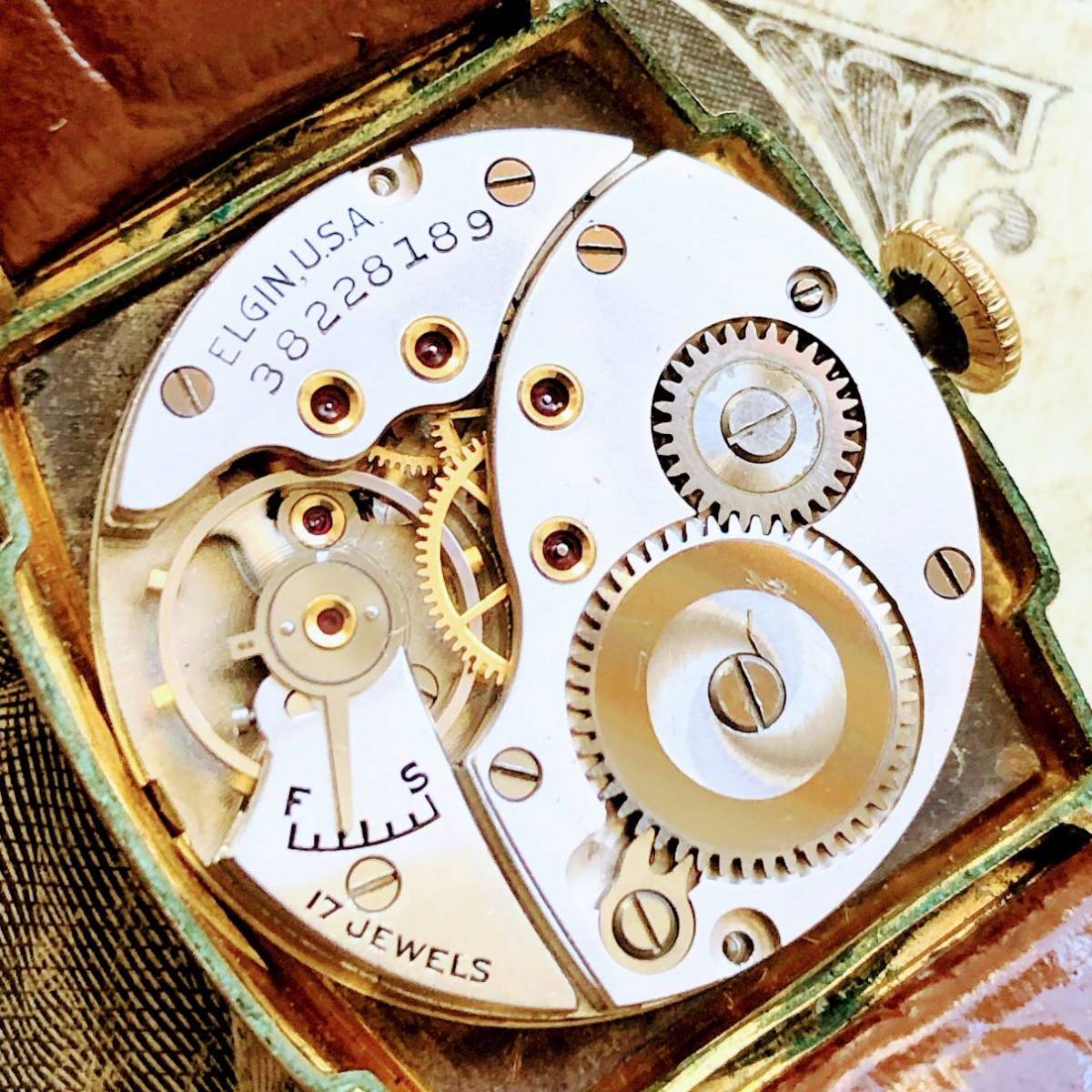 ヴィンテージ復刻 ELGIN USA 時計 オシャレ 腕時計 メンズ レトロ