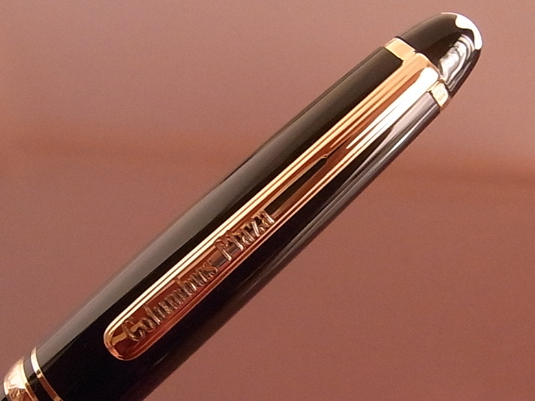 【MONTBLANC】 モンブラン クラシック 144 万年筆 14K ニブ 西ドイツ 名入_画像5