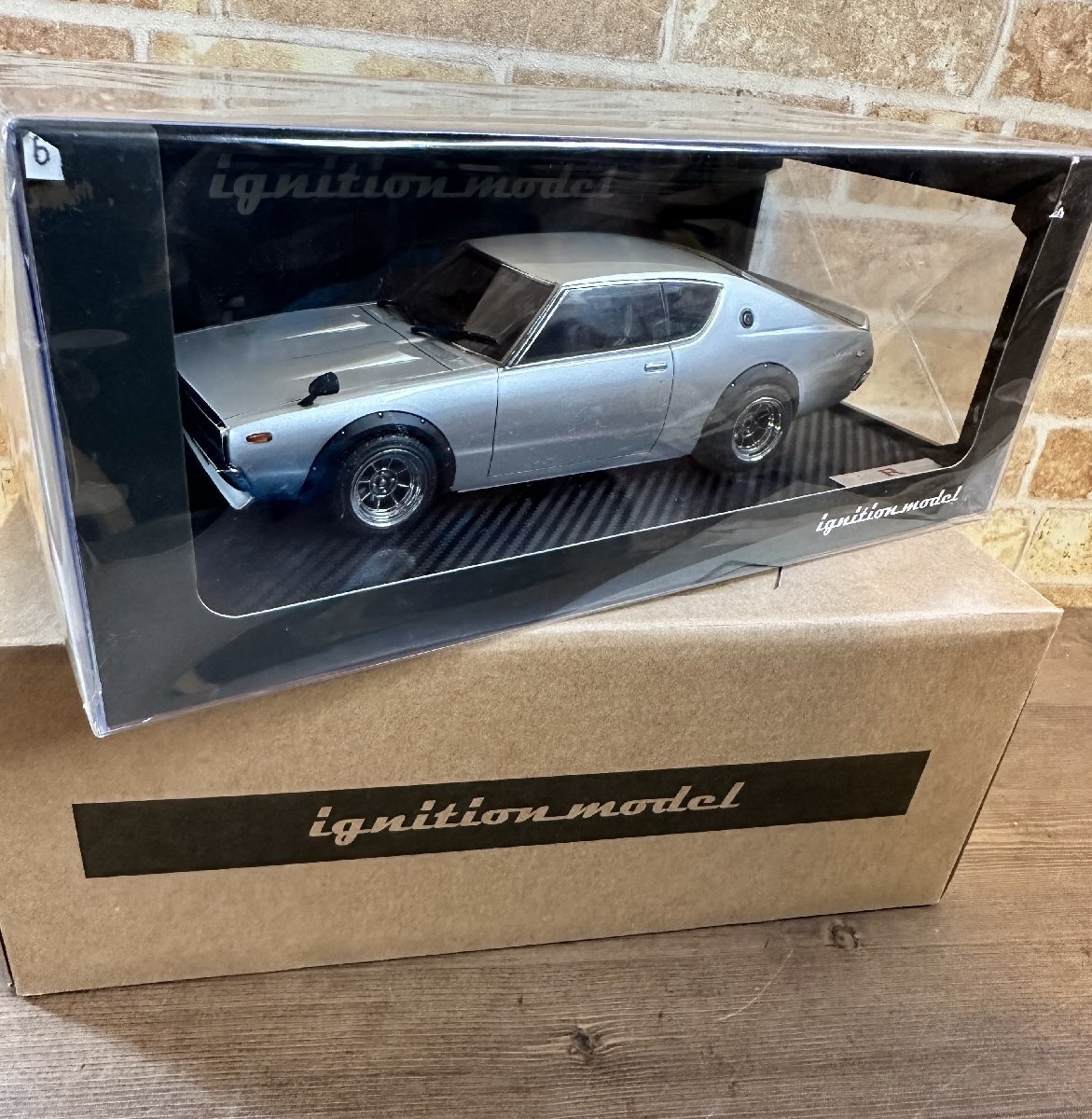 未開封 1/18 IG0301 Nissan SKYLINE 2000 GT-R (KPGC110) Silver 限定180台 イグニッションモデル ignition model ケンメリ ハコスカ