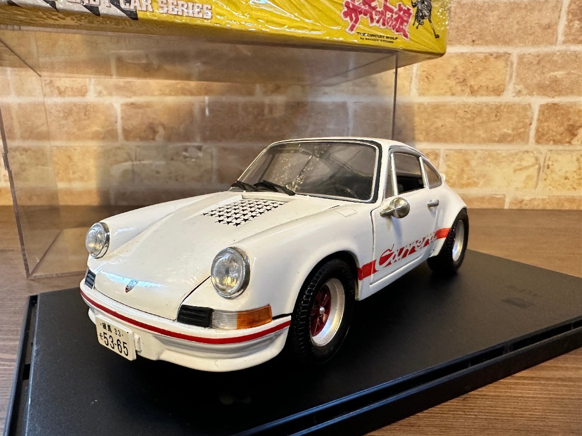 used 京商 「サーキットの狼」 ポルシェ911 カレラRS 1/18 PORCHEの画像1