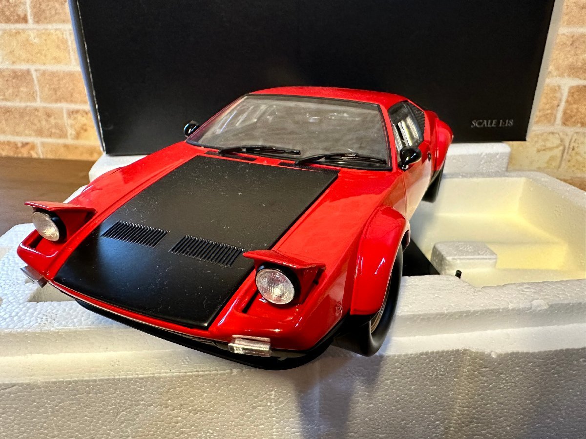 used 1/18 KYOSHO 京商 De Tomaso Pantera GTS RED トマソ パンテーラ_画像1