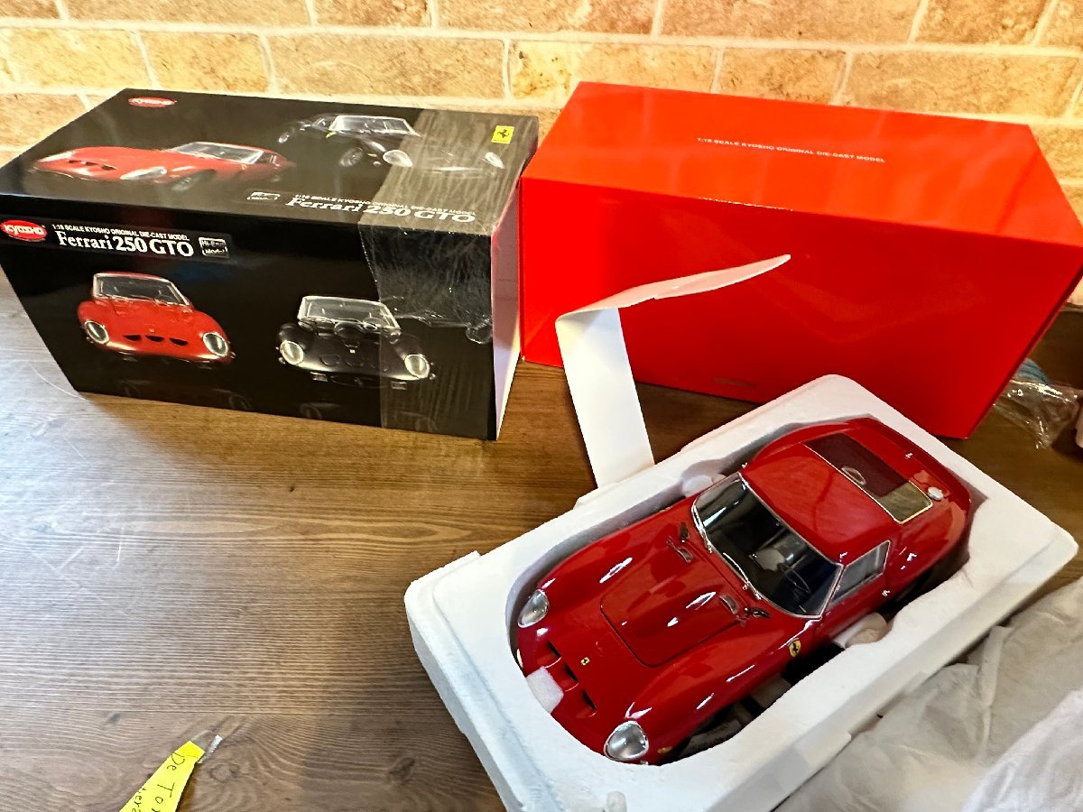 買い保障できる 未使用？ 京商 1/18 FERRARI フェラーリ 250GTO