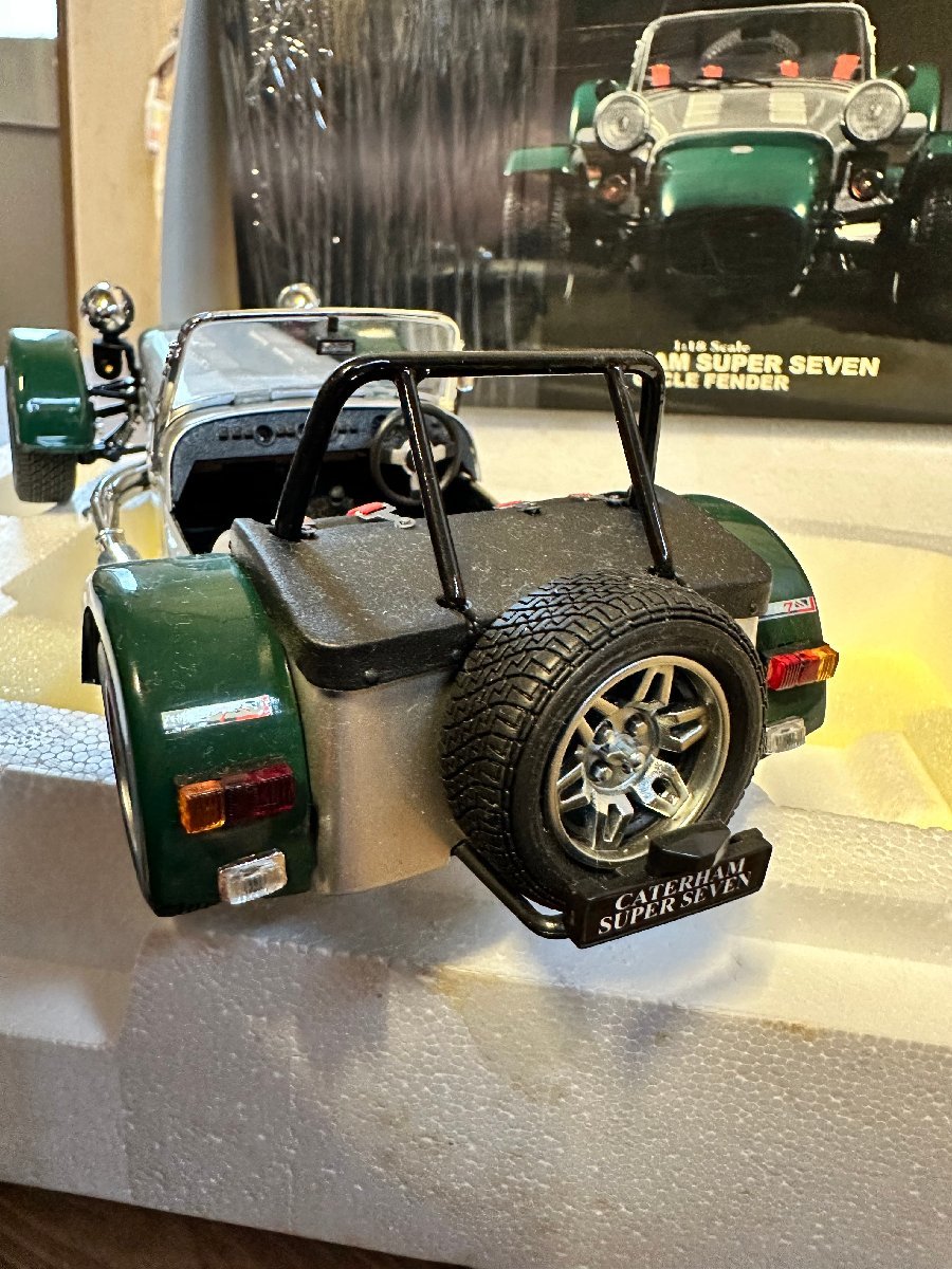 used KYOSHO 京商 1/18 ケータハム スーパーセブン サイクルフェンダー