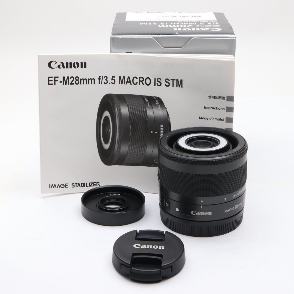 Canon マクロレンズ EF-M28mm F3.5 IS STM ミラーレス一眼対応 EF-M28/F3.5 M IS STM