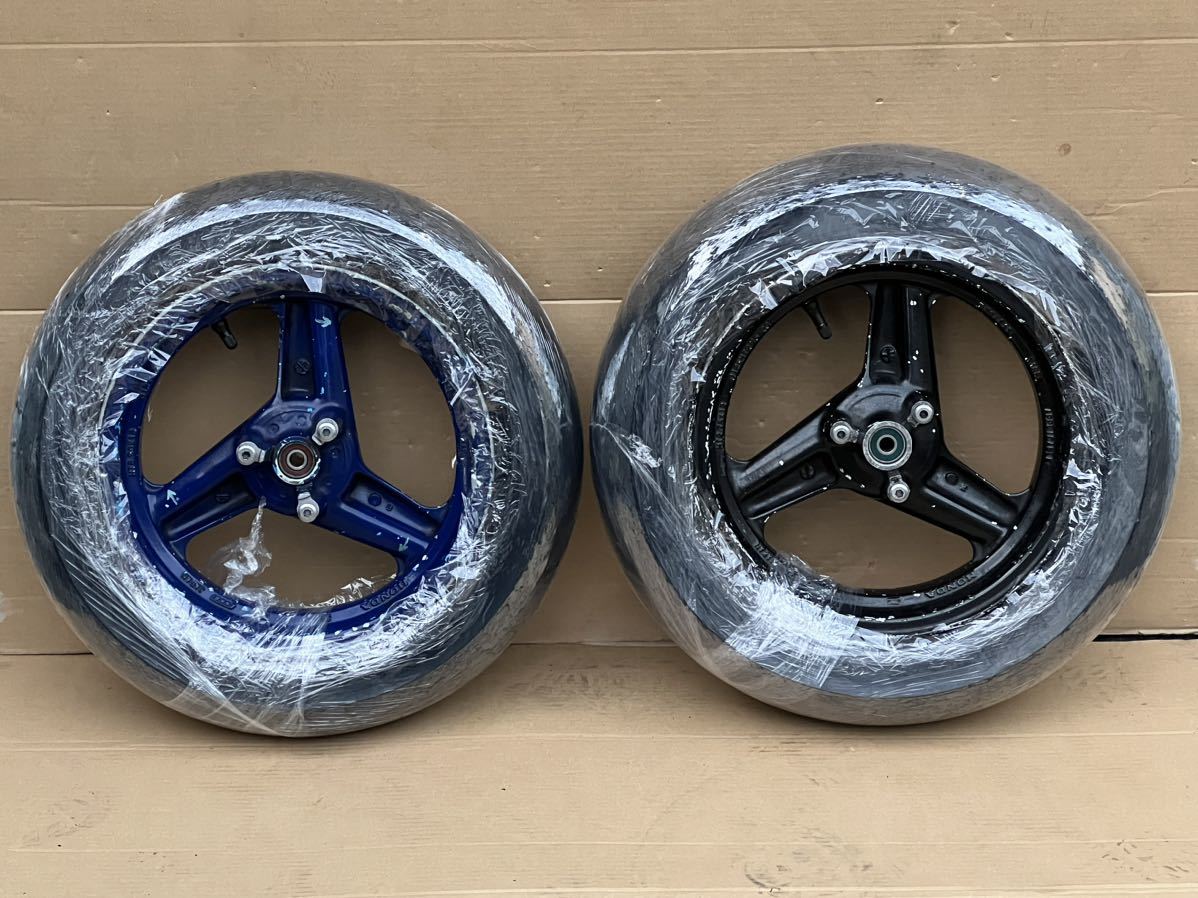 NSR50前期 mini純正ホイール・タイヤ 前後セットエイプ・XR100