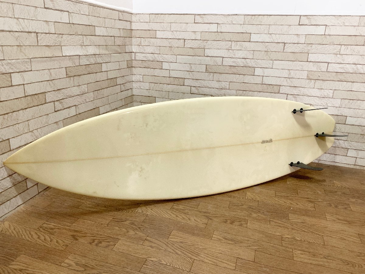 SMAC SURFBOARD　サーフボード　ショートボード　FCSフィン付き　5.11×19.5　180.3cm　サーフィン_画像5