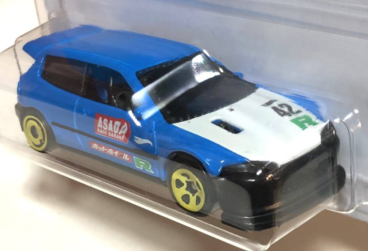 レア Honda Civic EG Custom Drag Race Car ホンダ 本田技研工業 シビック カスタム ドラッグ レースカー Ryu Asada リュウ アサダ ブルー_画像4