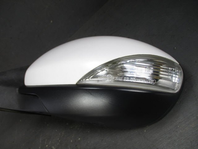 [ inspection settled ] H21 year Atenza DBA-GH5FW left door mirror G33G-69-18ZA white pearl 34K [ZNo:04001830]