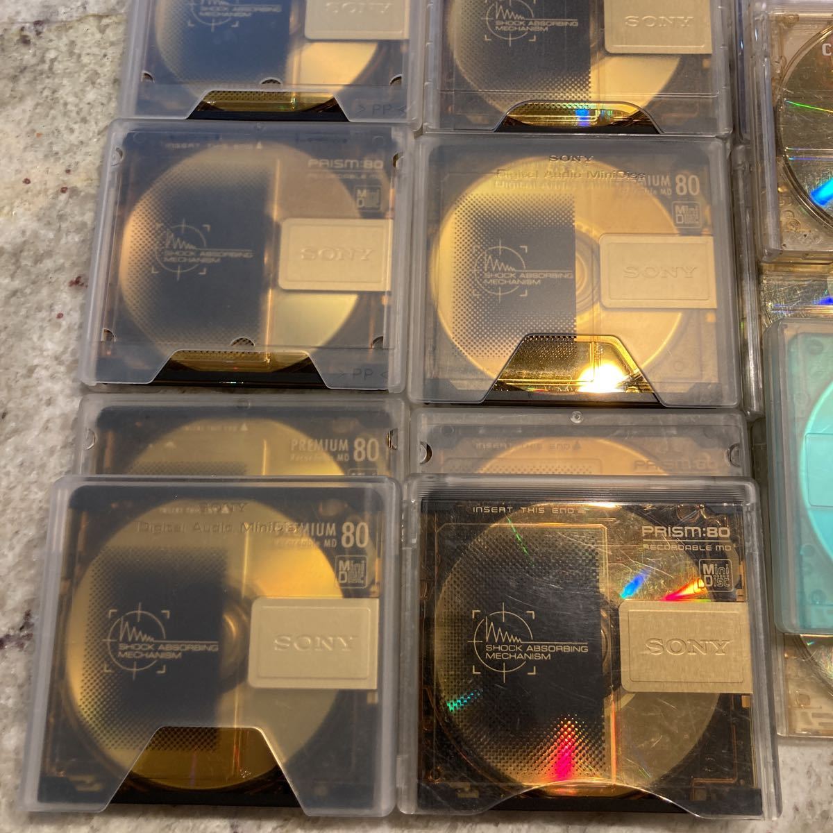 中古MD 7枚 MDディスク 新品 7枚